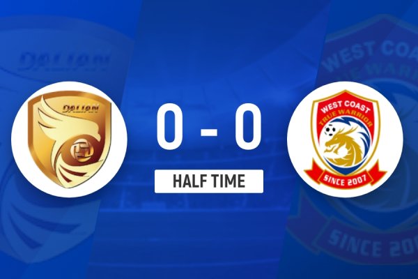 半场-大连鲲城0-0青岛西海岸 刘小龙远射造险宋琛抽射中柱