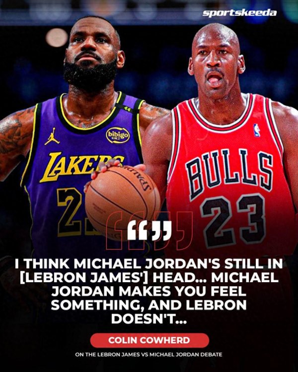 詹姆斯再遭名嘴怒喷: 乔丹就是你心中阴影