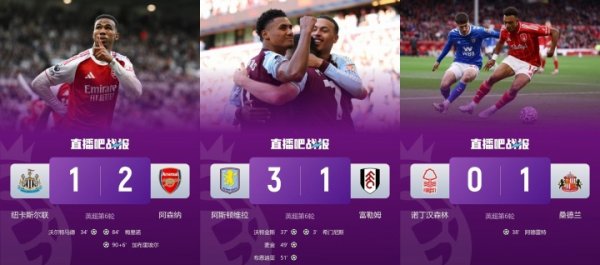 苦难三兄弟…英超上赛季5/6/7名纽卡维拉森林，现15/16