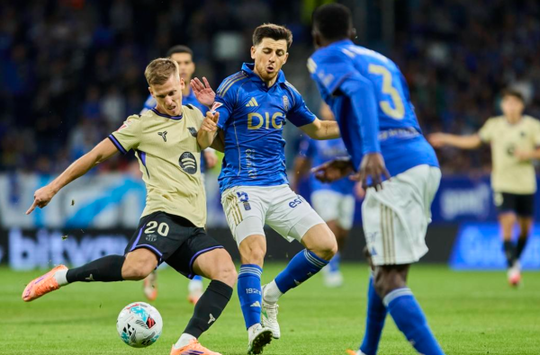 一场3-1踢出4连胜, 西甲第一名  争夺白热化, 前2只差